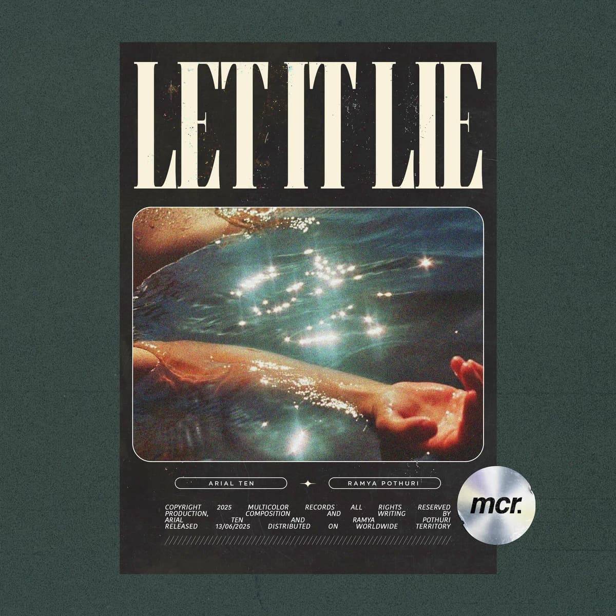 Let It Lie release artwork — Arial Ten, Ramya Pothuri