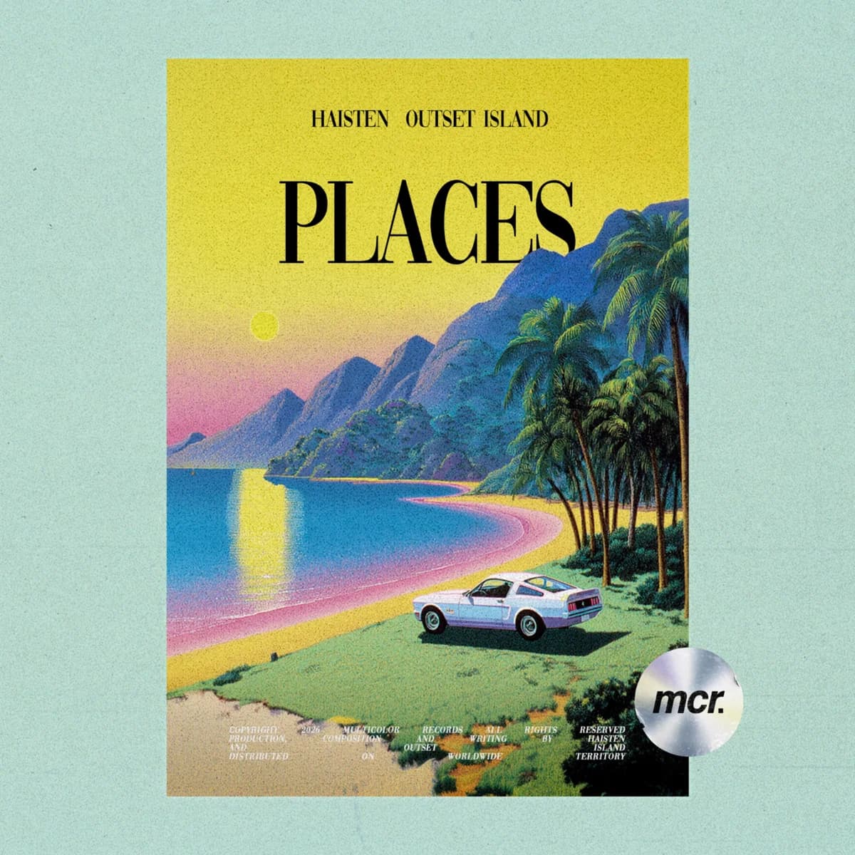 Places — Haisten & Outset Island. Release artwork.