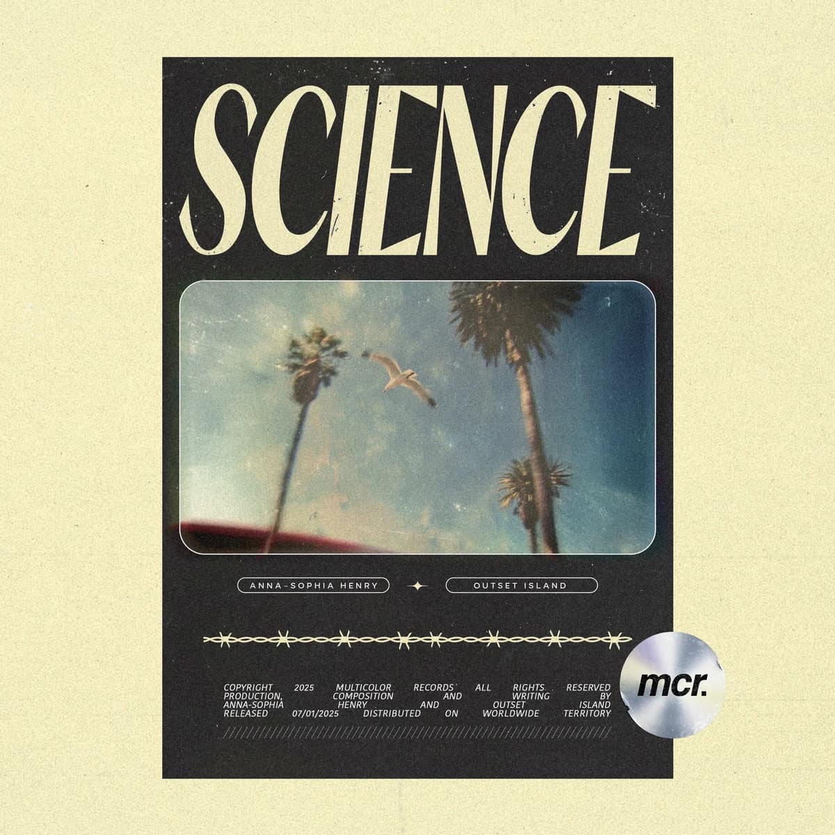 Science release artwork — Anna-Sophia Henry, Outset Island