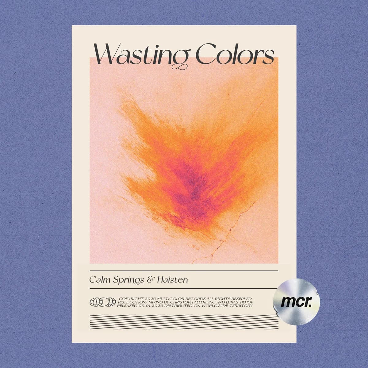 Wasting Colors artwork