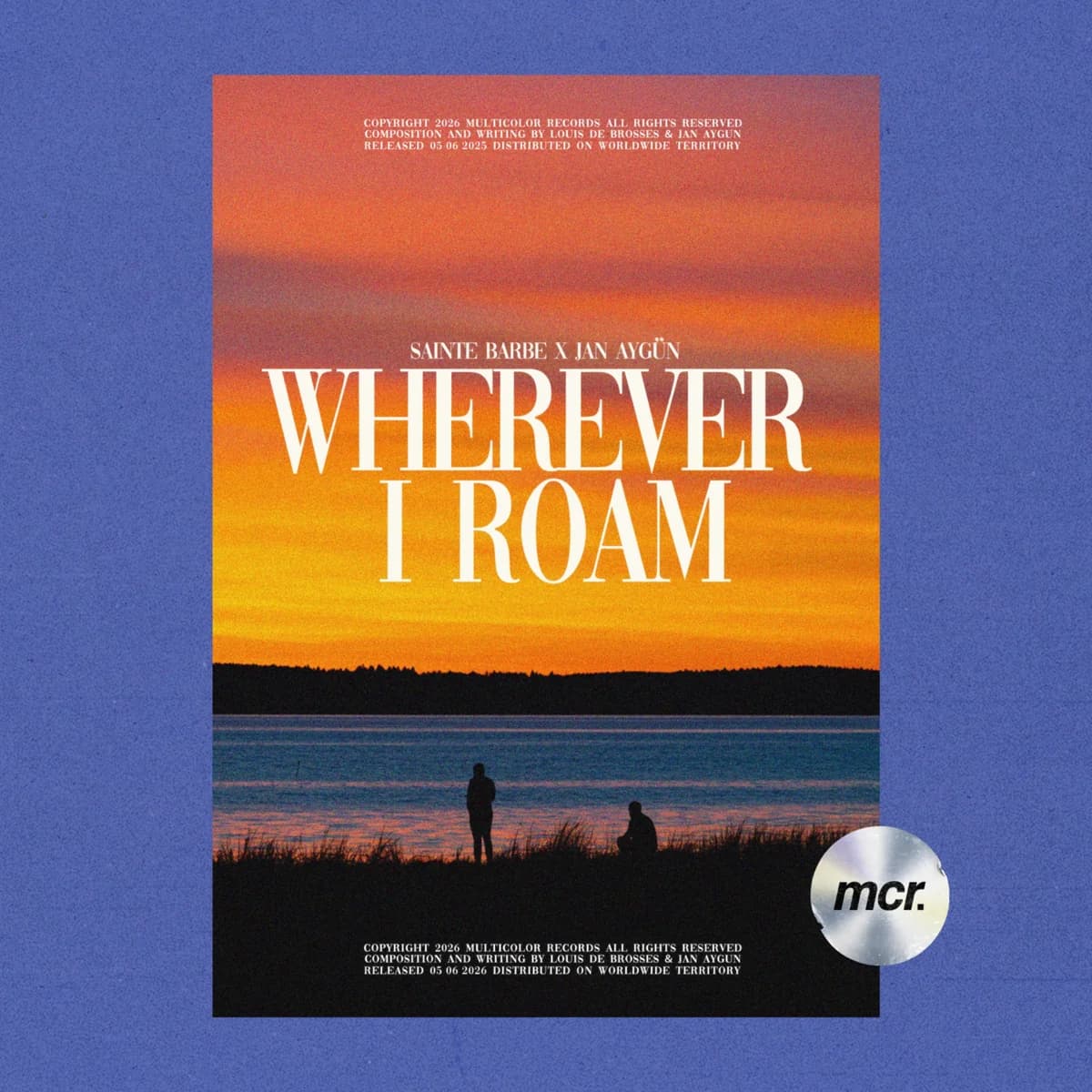 Wherever I Roam release artwork — Sainte Barbe, Jan Aygün